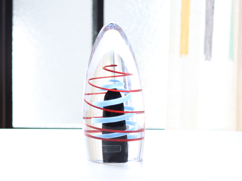 【北欧 スウェーデン ヴィンテージ】Strömbergshyttan (ストロンベリヒュッタン)Erik Höglund(エリック・ホグラン)art glass 1991 172/400