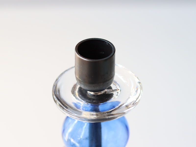 【北欧 スウェーデン ヴィンテージ】Boda (ボダ)Erik Höglund(エリック・ホグラン)candle stand blue