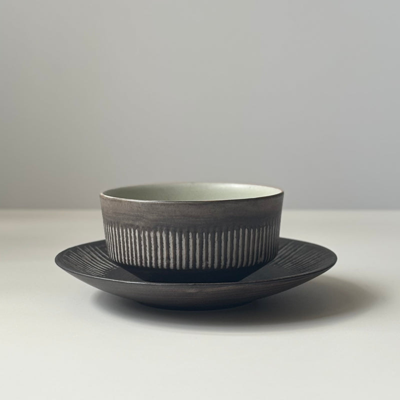 【北欧 デンマーク ヴィンテージ】BR denmark(BRデンマーク) Amazonas(アマゾナス) tea cup saucer