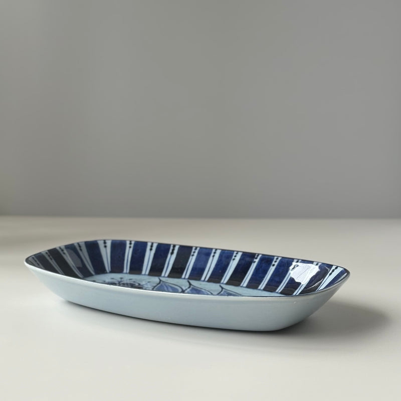 【北欧 デンマーク ヴィンテージ】Royal copenhagen (ロイヤルコペンハーゲン) Tenera (テネラ)serving dish floral
