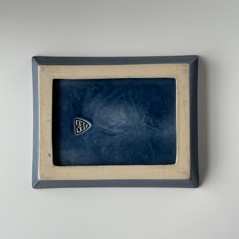 【北欧 デンマーク ヴィンテージ】Michael Andersen&son(マイケル・アンダーセン) square plate