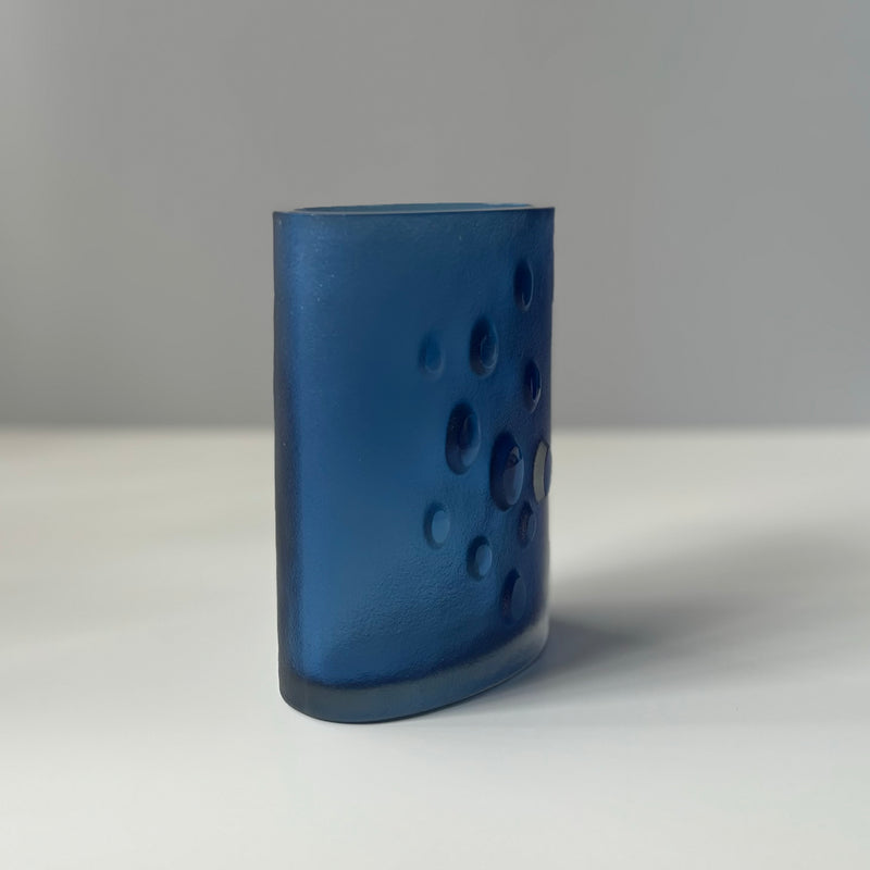 【北欧 フィンランド ヴィンテージ】iittala(イッタラ) 3305 vase blue