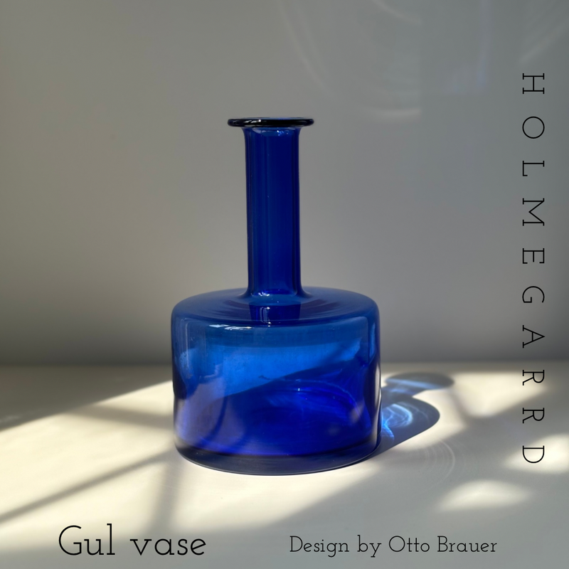 【北欧 ヴィンテージ】Holmegaard (ホルムガード) Gul vase