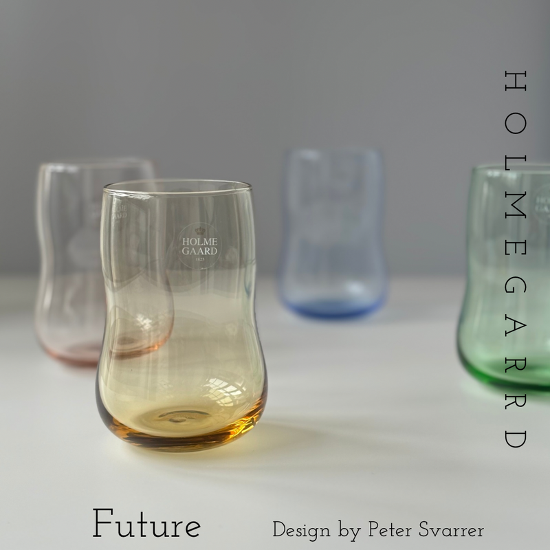 【北欧 デンマーク ヴィンテージ】Holmegaard (ホルムガード) Future (フューチャー) color glass