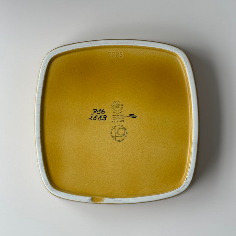 【北欧 デンマーク ヴィンテージ】Royal copenhagen (ロイヤルコペンハーゲン) Baca (バッカ) plate apple 2883 JG