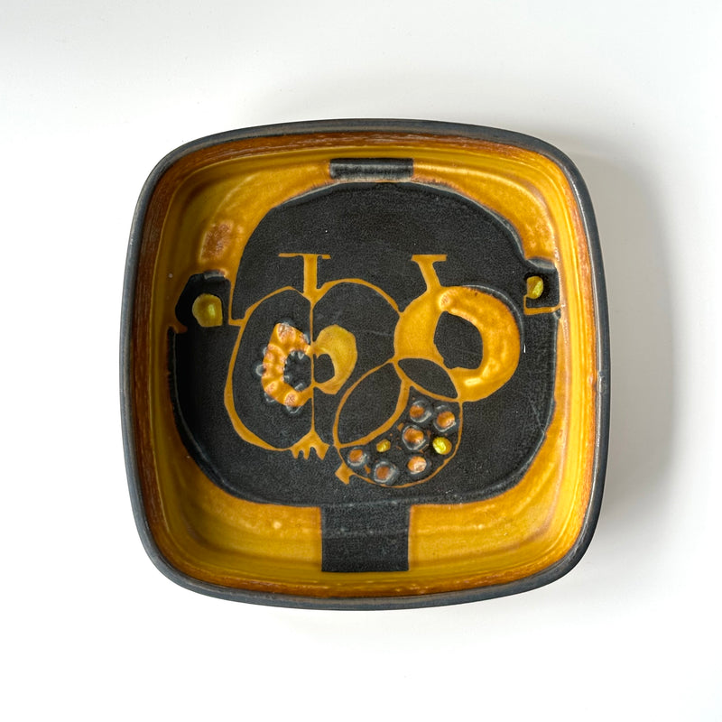 【北欧 デンマーク ヴィンテージ】Royal copenhagen (ロイヤルコペンハーゲン) Baca (バッカ) plate apple 2883 JG