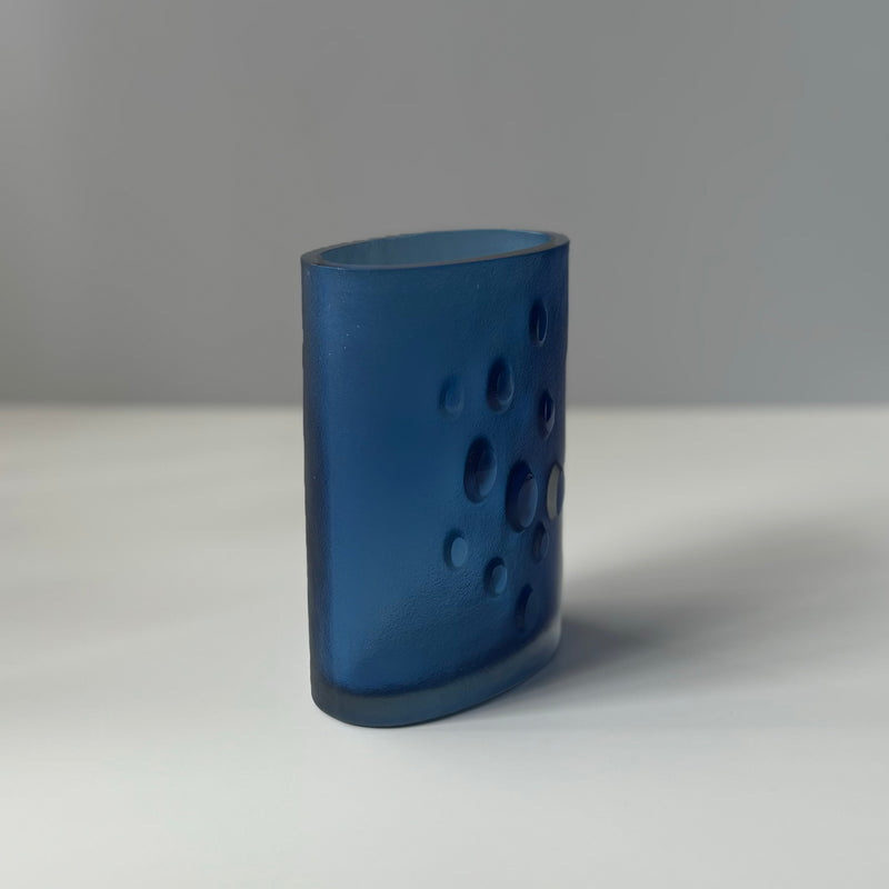 【北欧 フィンランド ヴィンテージ】iittala(イッタラ) 3305 vase blue