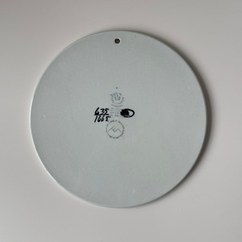 Royal copenhagen (ロイヤルコペンハーゲン) Baca (バッカ)wall plate EM │ 北欧ヴィンテージ デンマーク 壁掛けプレート 陶磁器