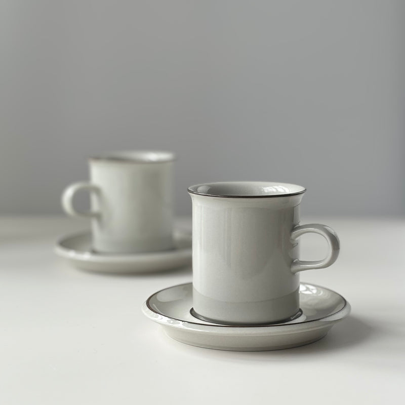 【北欧 フィンランド ヴィンテージ】 Arabia (アラビア) Fennica(フェニカ) coffee cup saucer