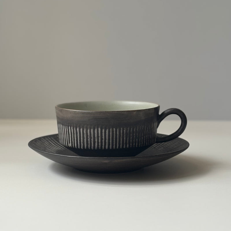 【北欧 デンマーク ヴィンテージ】BR denmark(BRデンマーク) Amazonas(アマゾナス) tea cup saucer