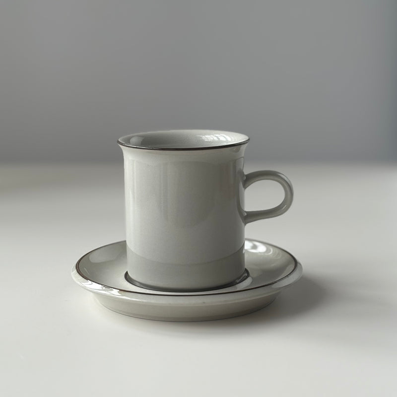【北欧 フィンランド ヴィンテージ】 Arabia (アラビア) Fennica(フェニカ) coffee cup saucer