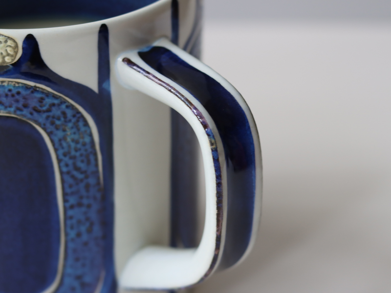 Royal copenhagen (ロイヤルコペンハーゲン) Tenera (テネラ)large mug ILK │ 北欧ヴィンテージ デンマーク 食器 ビアマグ 陶磁器