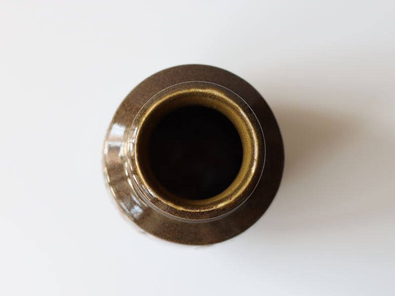 Michael Andersen&son (マイケル・アンダーセン) vase large dark brown 1766 │ 北欧ヴィンテージ デンマーク 花瓶 陶磁器