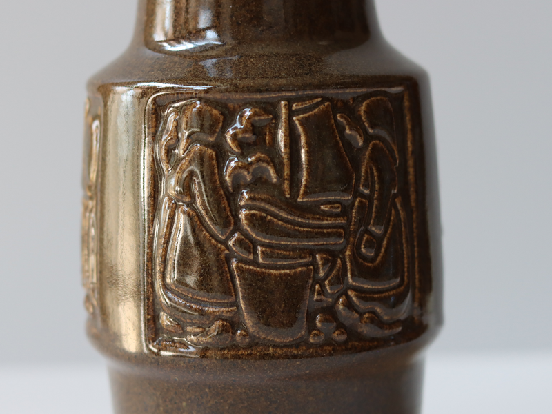Michael Andersen&son (マイケル・アンダーセン) vase large dark brown 1766 │ 北欧ヴィンテージ デンマーク 花瓶 陶磁器