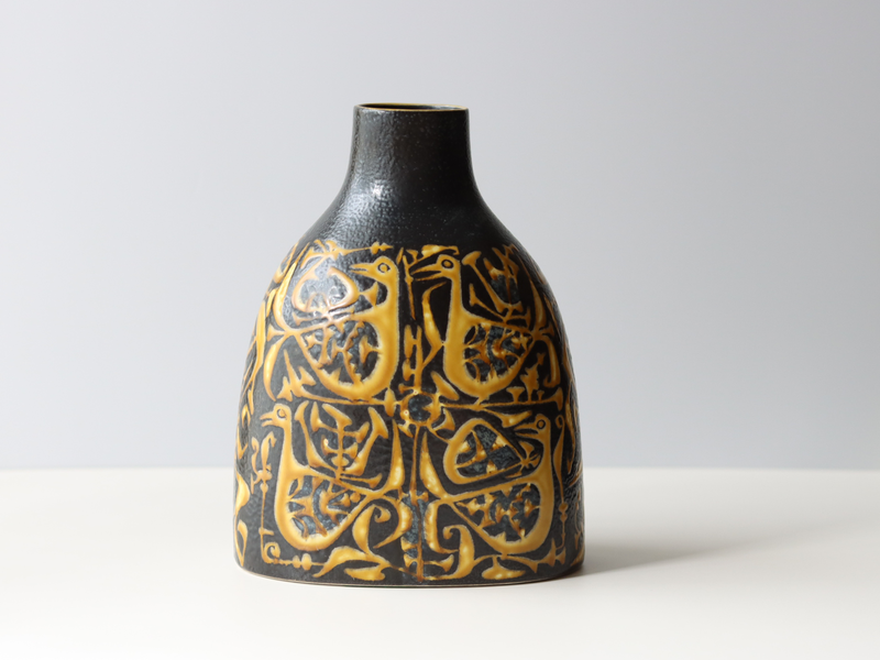 【北欧 デンマーク ヴィンテージ】Royal copenhagen (ロイヤルコペンハーゲン) Baca (バッカ) vase NT 714/3223