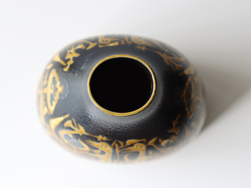 【北欧 デンマーク ヴィンテージ】Royal copenhagen (ロイヤルコペンハーゲン) Baca (バッカ) vase NT 714/3223