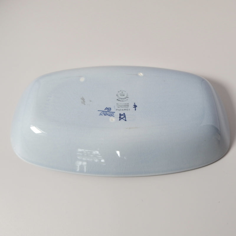 【北欧 デンマーク ヴィンテージ】Royal copenhagen (ロイヤルコペンハーゲン) Tenera (テネラ)serving dish floral
