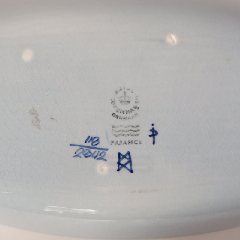 【北欧 デンマーク ヴィンテージ】Royal copenhagen (ロイヤルコペンハーゲン) Tenera (テネラ)serving dish floral