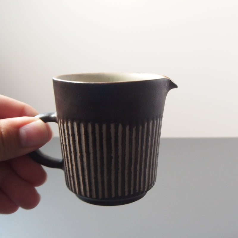 【北欧 ヴィンテージ】BR denmark Amazonas (アマゾナス)creamer & sugar bowl