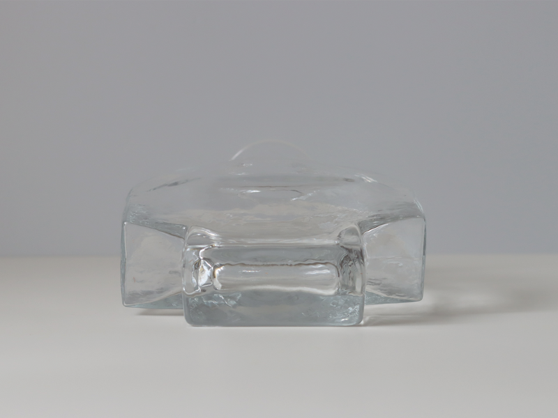 Riihimaen Lasi (リーヒマエンラシ) Nanny Still(ナニー・スティル)Kyynel (キューネル)Bottle H19cm │ 北欧 フィンランド ヴィンテージ 花瓶 ボトル ガラス