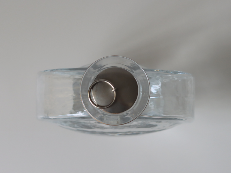 Riihimaen Lasi (リーヒマエンラシ) Nanny Still(ナニー・スティル)Kyynel (キューネル)Bottle H19cm │ 北欧 フィンランド ヴィンテージ 花瓶 ボトル ガラス