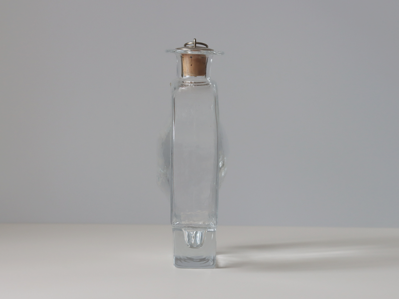 Riihimaen Lasi (リーヒマエンラシ) Nanny Still(ナニー・スティル)Kyynel (キューネル)Bottle H19cm │ 北欧 フィンランド ヴィンテージ 花瓶 ボトル ガラス