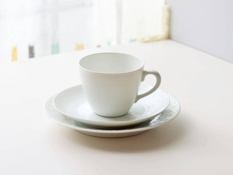 Royal copenhagen (ロイヤルコペンハーゲン) Axel Salto(アクセル・サルト)Salto coffee cup saucer trio │ 北欧ヴィンテージ デンマーク 食器 コーヒーカップ 陶磁器