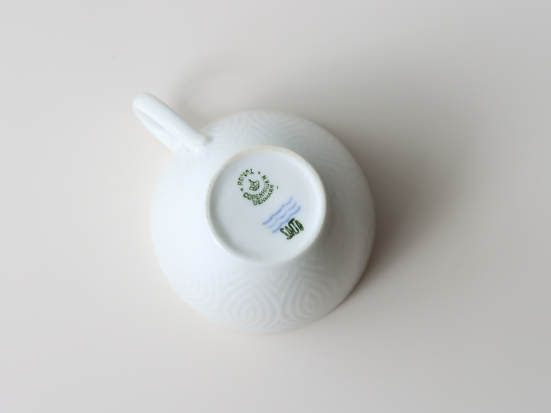 Royal copenhagen (ロイヤルコペンハーゲン) Axel Salto(アクセル・サルト)Salto coffee cup saucer trio │ 北欧ヴィンテージ デンマーク 食器 コーヒーカップ 陶磁器