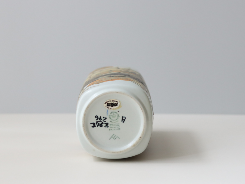 Royal copenhagen (ロイヤルコペンハーゲン) Siena (シエナ) vase 3763 EM │ 北欧ヴィンテージ デンマーク 花瓶 陶磁器