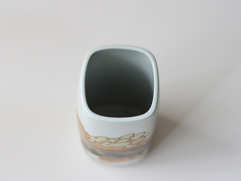 Royal copenhagen (ロイヤルコペンハーゲン) Siena (シエナ) vase 3763 EM │ 北欧ヴィンテージ デンマーク 花瓶 陶磁器