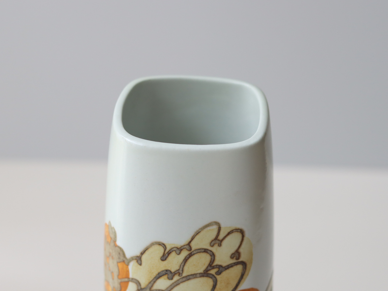 Royal copenhagen (ロイヤルコペンハーゲン) Siena (シエナ) vase 3763 EM │ 北欧ヴィンテージ デンマーク 花瓶 陶磁器