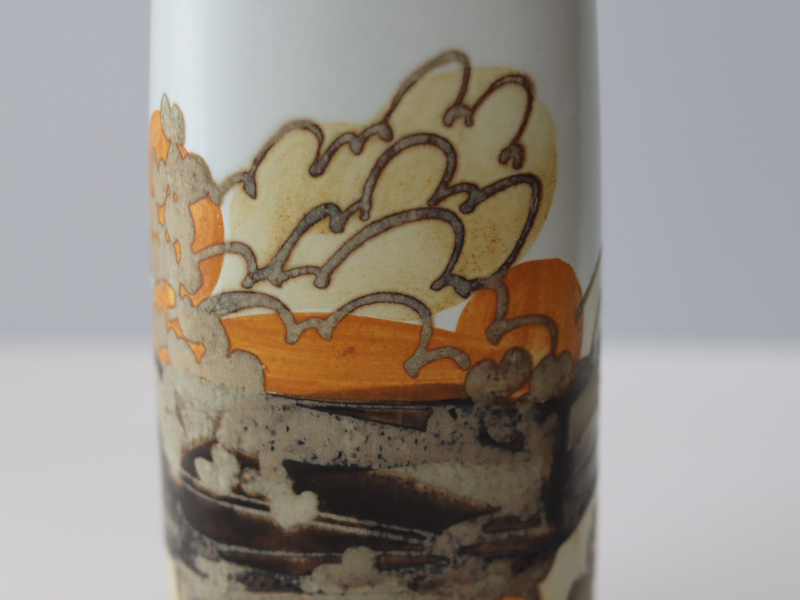 Royal copenhagen (ロイヤルコペンハーゲン) Siena (シエナ) vase 3763 EM │ 北欧ヴィンテージ デンマーク 花瓶 陶磁器