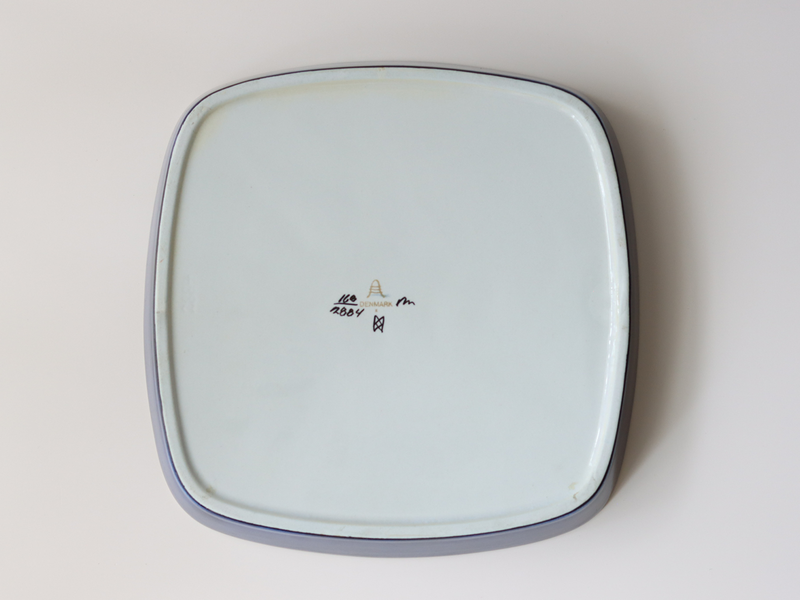 Royal copenhagen (ロイヤルコペンハーゲン) Tenera (テネラ)square plate BB │ 北欧ヴィンテージ デンマーク 食器 プレート 陶磁器