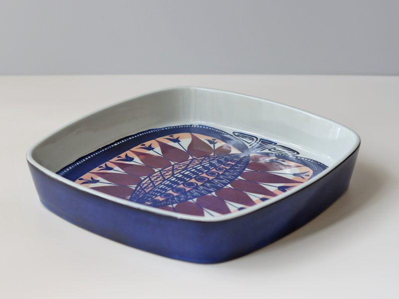 Royal copenhagen (ロイヤルコペンハーゲン) Tenera (テネラ)square plate BB │ 北欧ヴィンテージ デンマーク 食器 プレート 陶磁器