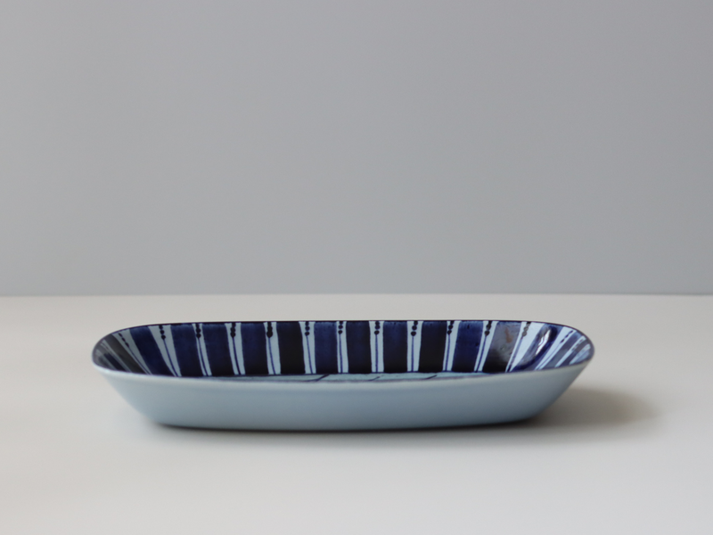 Royal copenhagen (ロイヤルコペンハーゲン) Tenera (テネラ)serving dish floral │ 北欧ヴィンテージ デンマーク 食器 プレート 陶磁器