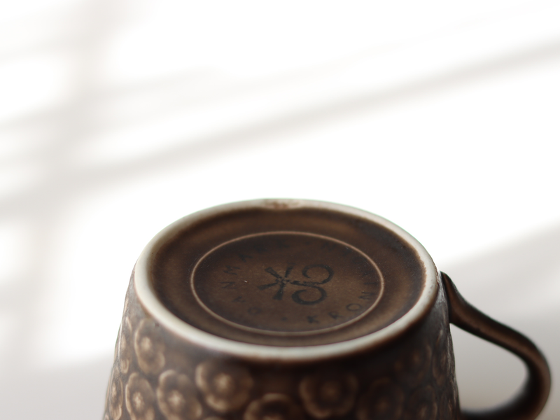 【北欧 デンマーク ヴィンテージ】Jens.H.Quistgaard (イェンス・クイストゴー) Azur umbra (アズール アンブラ) cup saucer