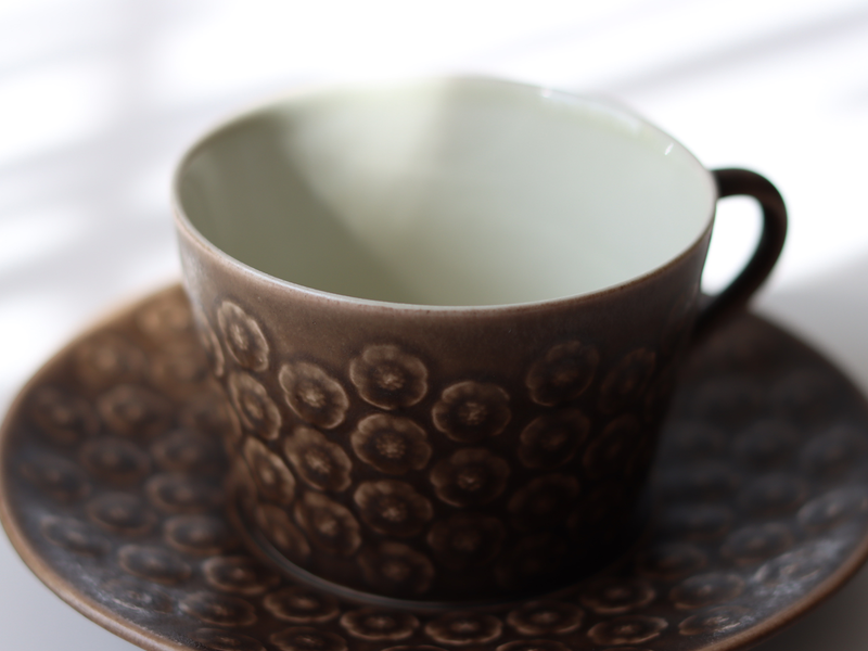 【北欧 デンマーク ヴィンテージ】Jens.H.Quistgaard (イェンス・クイストゴー) Azur umbra (アズール アンブラ) cup saucer