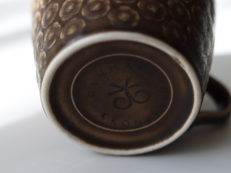 【北欧 デンマーク ヴィンテージ】Jens.H.Quistgaard (イェンス・クイストゴー) Azur umbra (アズール アンブラ) cup saucer