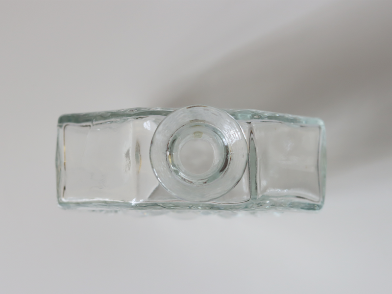 Riihimaen Lasi （リーヒマエンラシ） Nanny Still（ナニー・スティル）Stella Polaris （ステラ・ポラリス）ボトル クリア H18.5cm │ 北欧 フィンランド ヴィンテージ 花瓶 ボトル ガラス