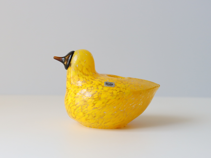 Boda Bird candle Bertil Vallien（バーティル・ヴァリーン）│ 北欧 スウェーデン ヴィンテージ 鳥 ガラス キャンドルスタンド