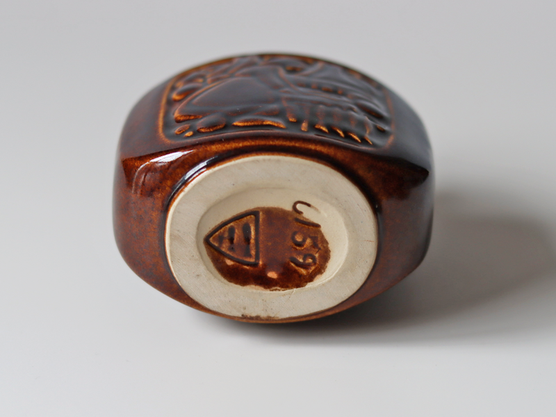 Michael Andersen&son （マイケル・アンダーセン） vase dark brown  │ 北欧ヴィンテージ デンマーク 花瓶 陶磁器