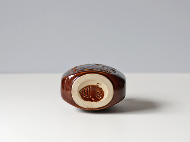 Michael Andersen&son （マイケル・アンダーセン） vase dark brown  │ 北欧ヴィンテージ デンマーク 花瓶 陶磁器