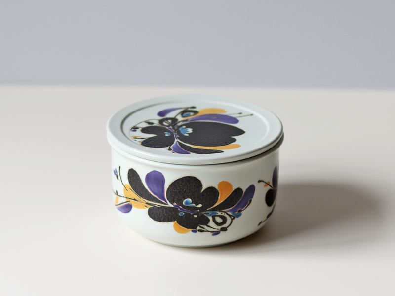 Royal copenhagen （ロイヤルコペンハーゲン） Siena （シエナ） jar IW 954/3769  │ 北欧ヴィンテージ デンマーク 食器 小物入れ 陶磁器