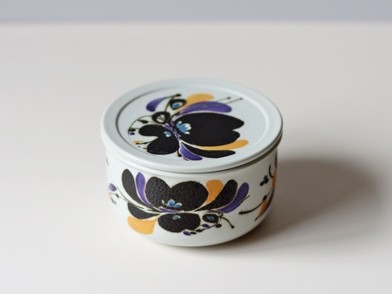 Royal copenhagen （ロイヤルコペンハーゲン） Siena （シエナ） jar IW 954/3769  │ 北欧ヴィンテージ デンマーク 食器 小物入れ 陶磁器