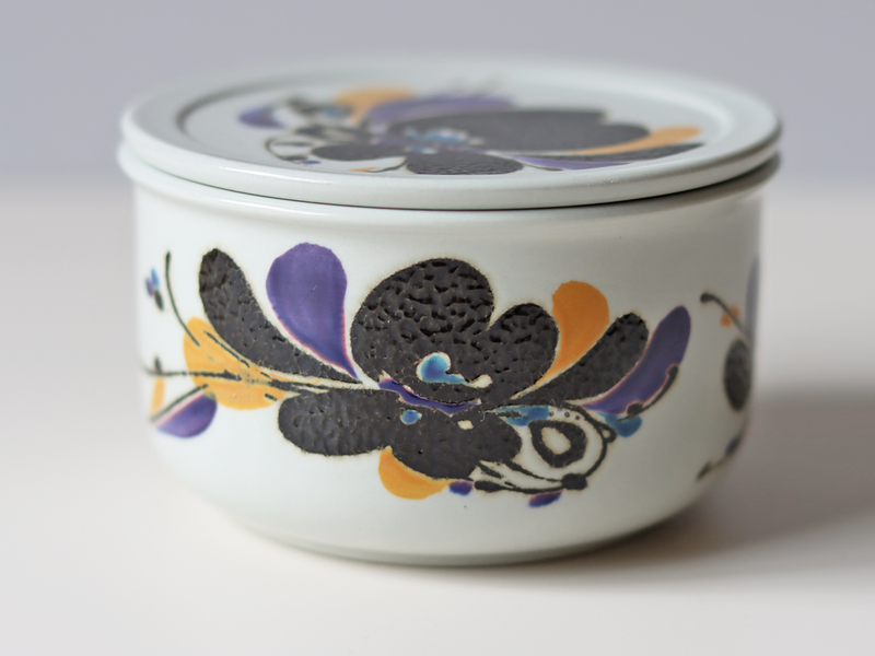 Royal copenhagen （ロイヤルコペンハーゲン） Siena （シエナ） jar IW 954/3769  │ 北欧ヴィンテージ デンマーク 食器 小物入れ 陶磁器