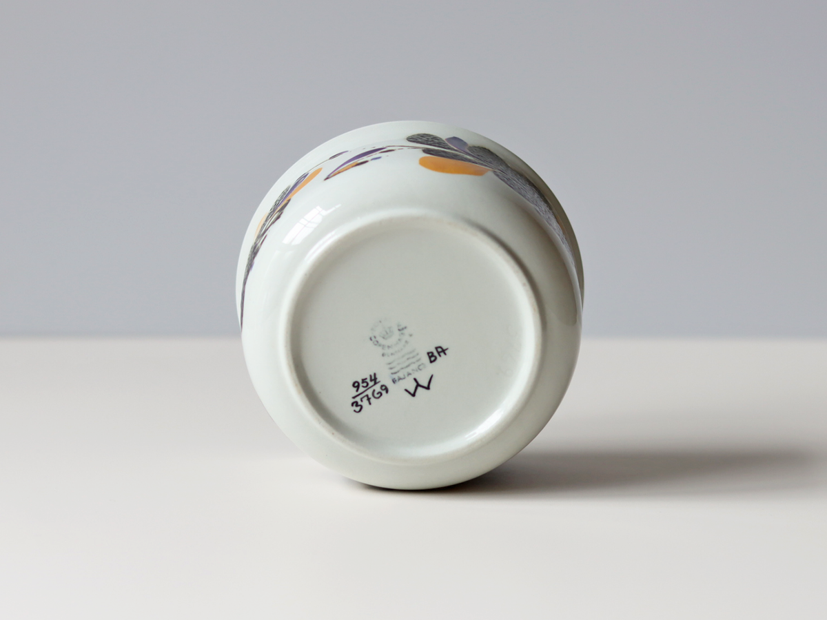 【北欧 デンマーク ヴィンテージ】Royal copenhagen （ロイヤルコペンハーゲン） Siena （シエナ） jar IW 954/3769