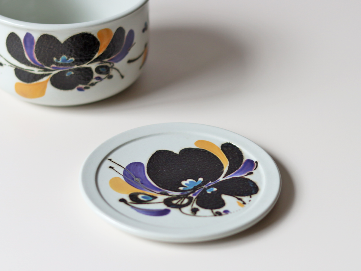 【北欧 デンマーク ヴィンテージ】Royal copenhagen （ロイヤルコペンハーゲン） Siena （シエナ） jar IW 954/3769