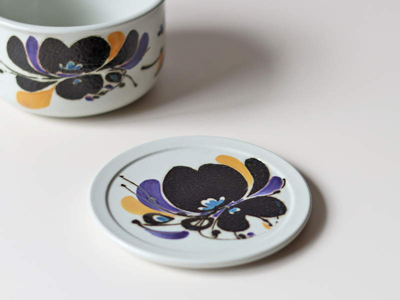 Royal copenhagen （ロイヤルコペンハーゲン） Siena （シエナ） jar IW 954/3769  │ 北欧ヴィンテージ デンマーク 食器 小物入れ 陶磁器