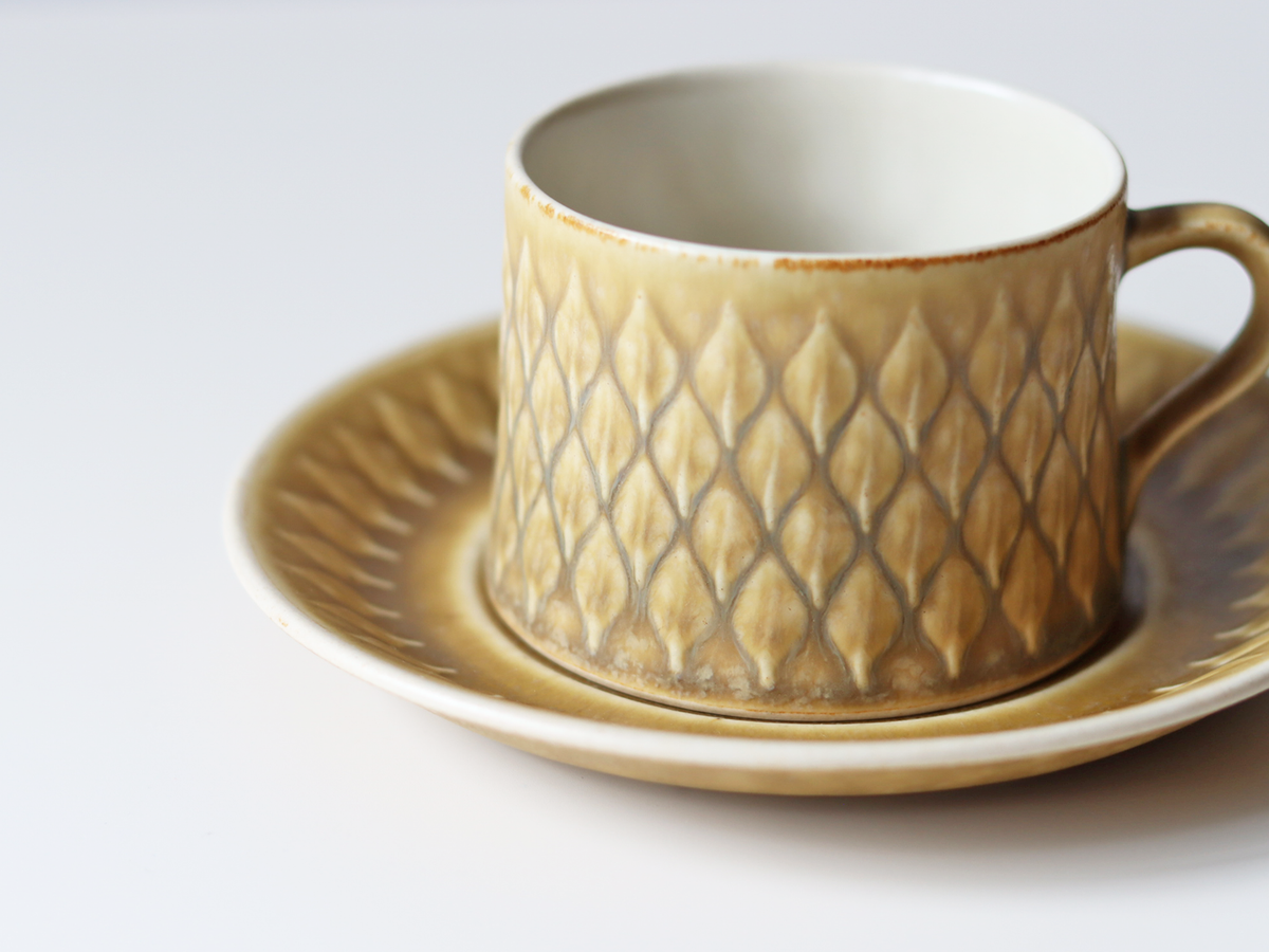 【北欧 デンマークヴィンテージ】Jens.H.Quistgaard （イェンス・クイストゴー） Relief （レリーフ） tea cup saucer