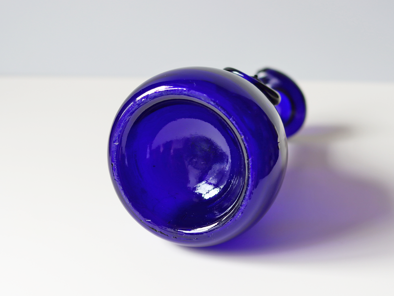 Holmegaard （ホルムガード） Viking carafe cobalt Ole Winther  │ 北欧ヴィンテージ デンマーク カラフェ ガラス 花瓶